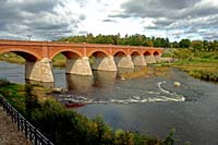 Venta bridge in Kuldiga